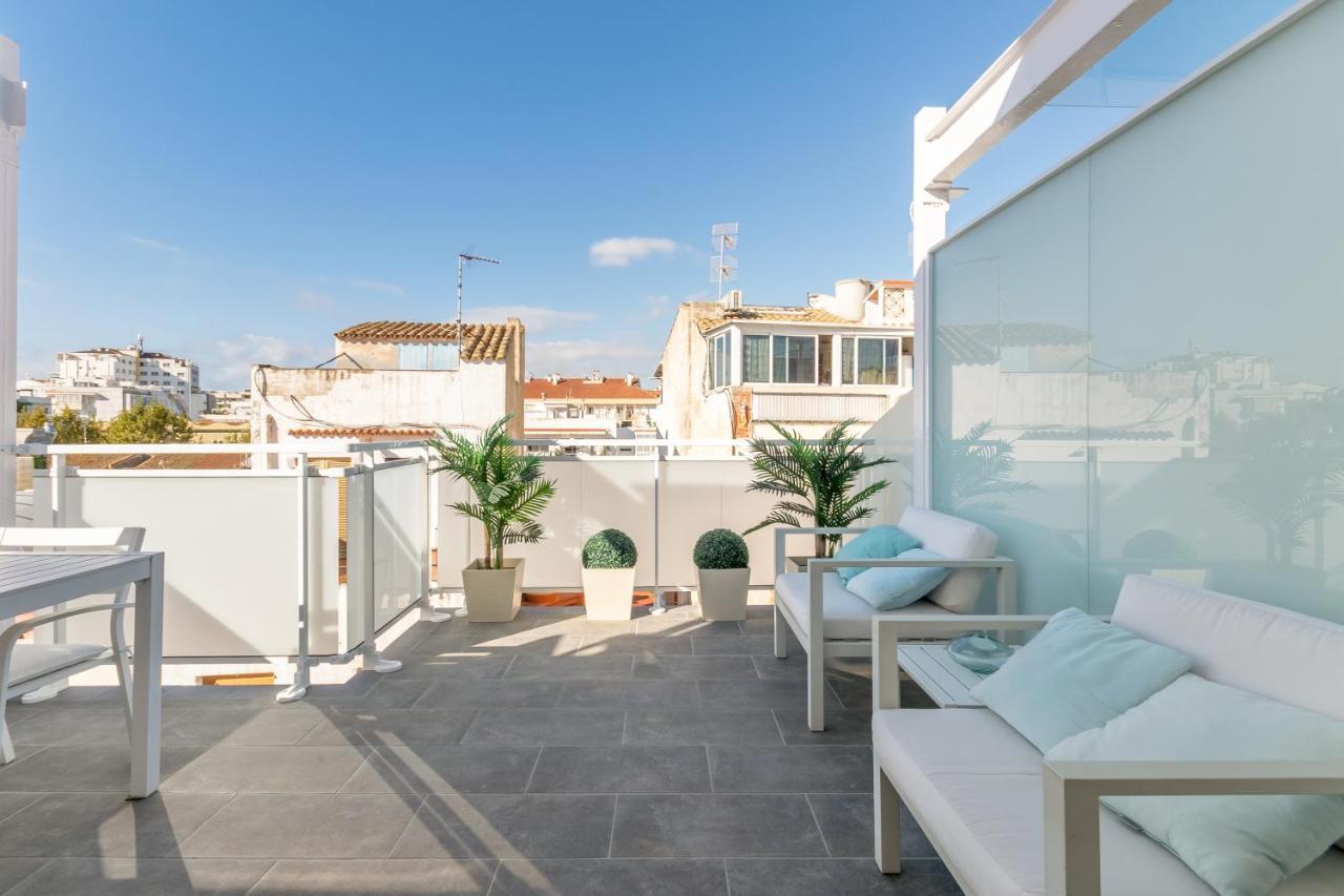 Beach Penthouse Sitges Rentals Buitenkant foto