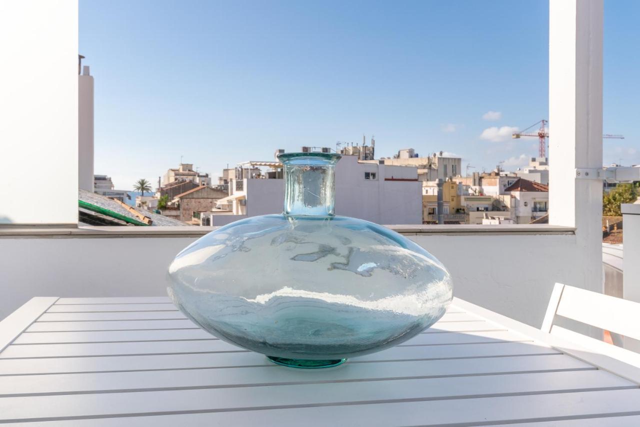 Beach Penthouse Sitges Rentals Buitenkant foto