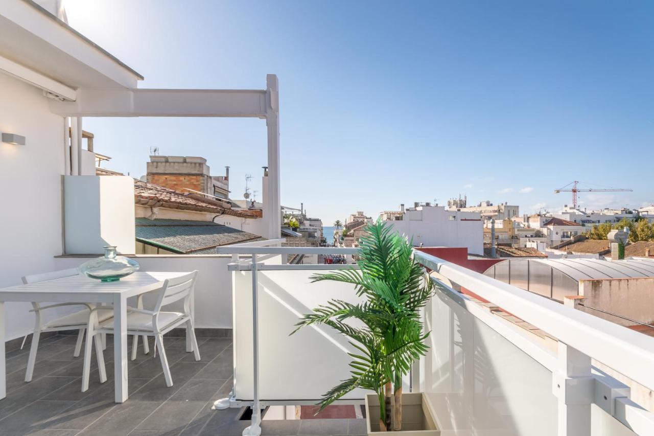 Beach Penthouse Sitges Rentals Buitenkant foto
